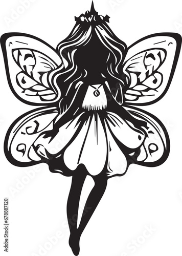 fairy EPS, fairy Silhouette, fairy Vector, fairy Cut File, fairy Vector