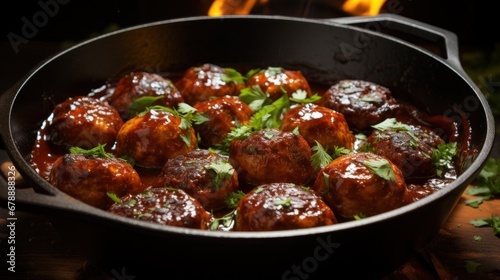 Braised lions head meat balls.UHD wallpaper