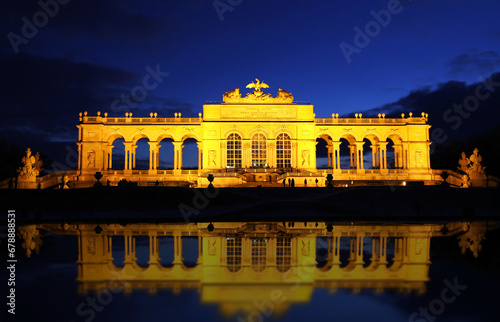 The Gloriette in the Schonbrunn Palace Garden, Vienna, Austria © katatonia