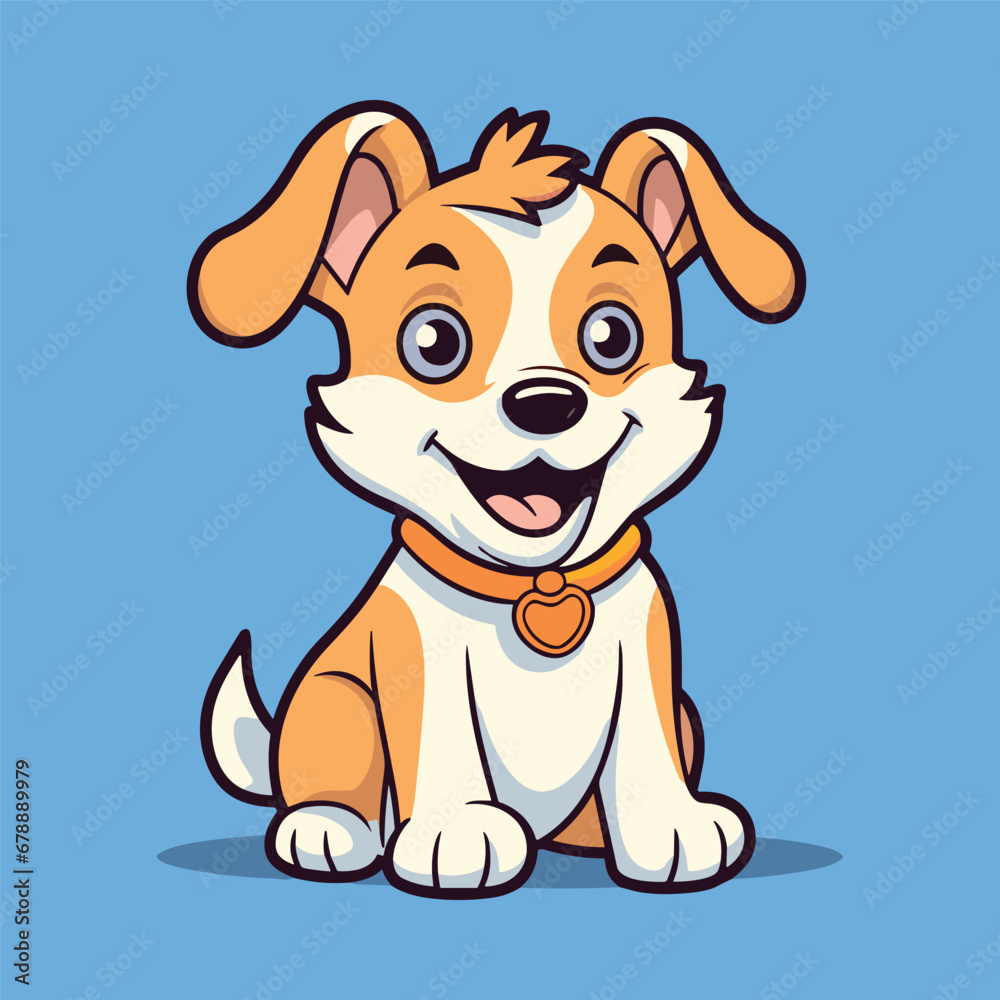 Vector Cartoon Dog: Adorable Labrador Puppy Illustration, a Funny Brown Canine Character with a Loving Expression, Perfect for Pet-themed Art and Cartoon Designs Vector Cartoon Dog: Adorable Labrador Puppy Illustration, a Funny Brown Canine Character with a Loving Expression, Perfect for Pet-themed Art and Cartoon Designs
