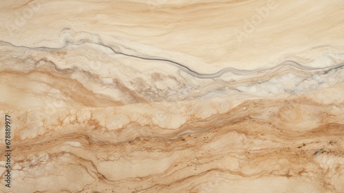 Beige Marble with Wooden Shou Sugi Ban Horizontal Background. Abstract stone texture backdrop. Bright natural material Surface. AI Generated Photorealistic Illustration.