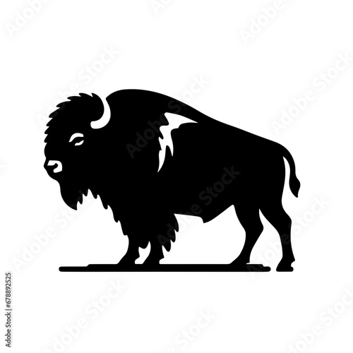Bison Vector Logo Art
