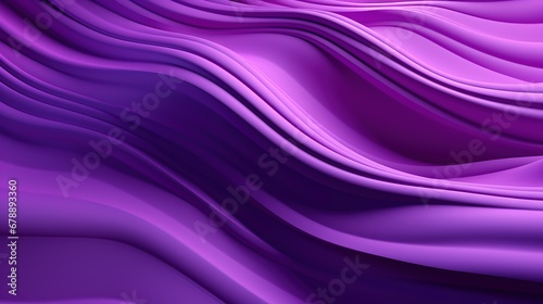 Purple 3D Wave