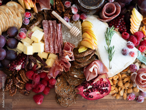 Winter Holiday charcuterie  photo