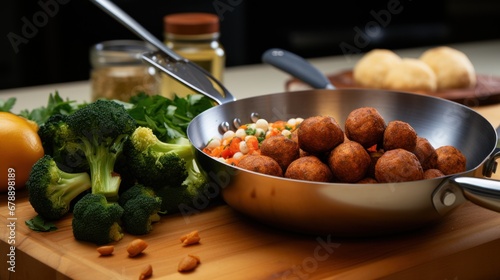 saadghani_chicken_meatballs_with_mangaold_and_chickpeas_photo UHDWELLPAPER