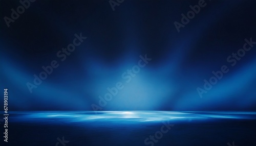Futuristic empty glowing neon background with high tech lines © CreativeStock