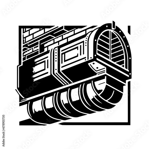 Airduct Vector Logo Art photo