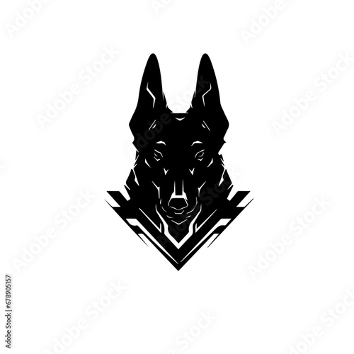 Belgian Malinois Vector Logo Art