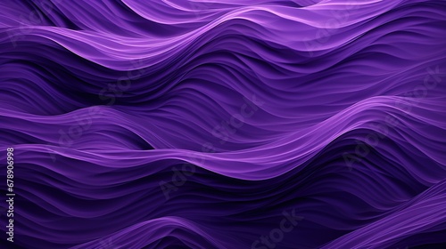 Purple Waves On Dark  © Asad