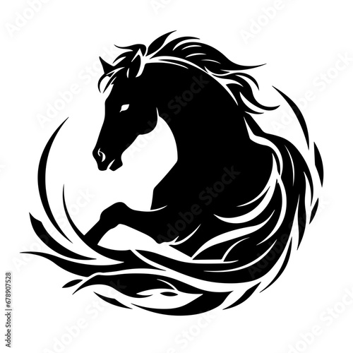 stallion Vector Logo Art photo