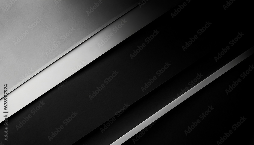 Abstract black and white luxury elegant background