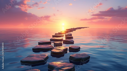 Stepping Stones to a Beautiful Water View