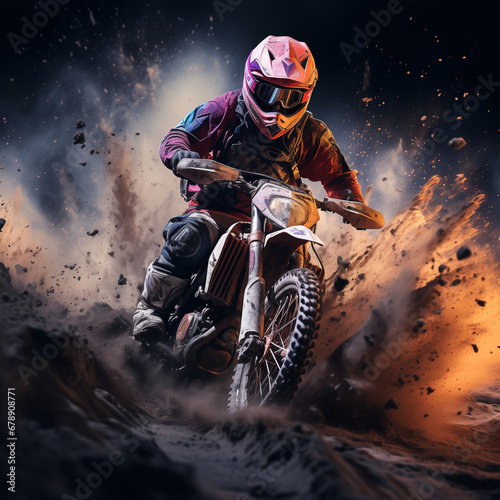 motocross rider jumping © Jonatas