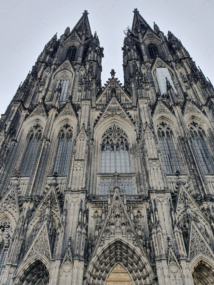 Germany Cologne Historical Gothic Ancient Cathedral church
