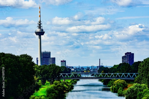 Beautiful view of the Olympiapark in Munich, Germany