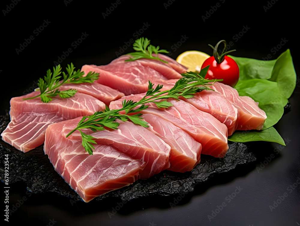 Seafood platter and fish fillet, salmon fillet, tuna fillet, octopus and squid, crab, grilled sea food, sea food and fish fillet for diet and nutrition, ai generated photo Seafood platter and fish fillet, salmon fillet, tuna fillet, octopus and squid, crab, grilled sea food, sea food and fish fillet for diet and nutrition, ai generated photo