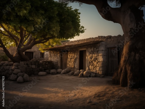 Capturing History: A Stunning Shot of a 1st Century Small House with the Sony Alpha A1 photo