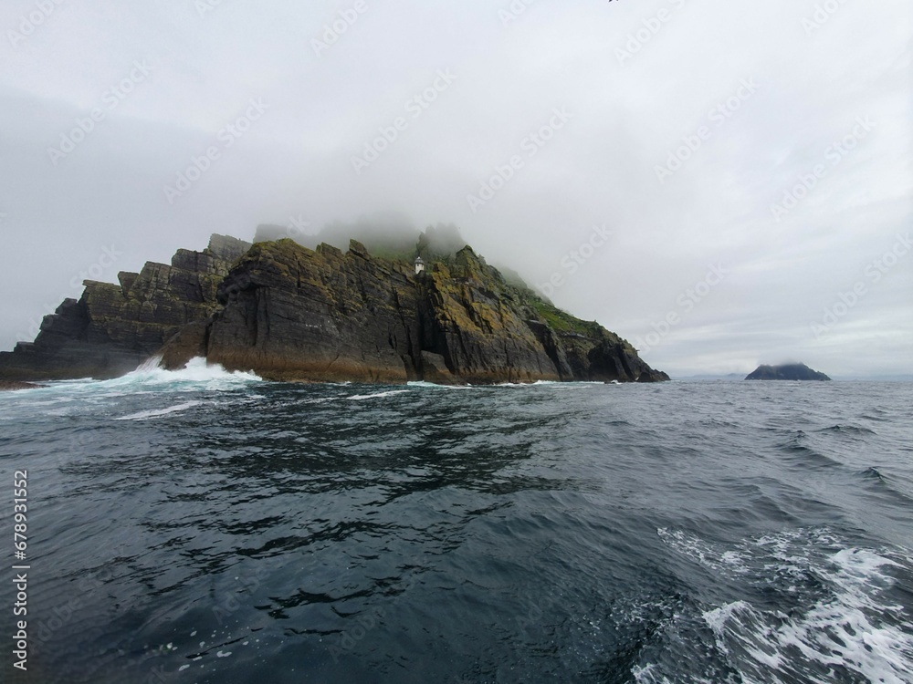 The Skellig Islands are 2 uninhabited, rocky islets off the southwestern coast of Ireland. Skellig Michael is known for its well-preserved early Christian monastery. The Skellig Islands are 2 uninhabited, rocky islets off the southwestern coast of Ireland. Skellig Michael is known for its well-preserved early Christian monastery.
