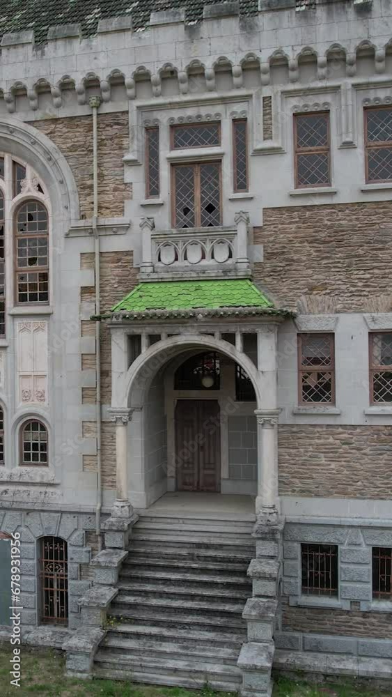 Vertical Video of Stunning Palace Architectural Design Vertical Video of Stunning Palace Architectural Design