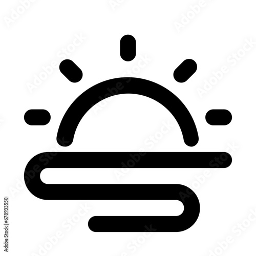 sunshine line icon