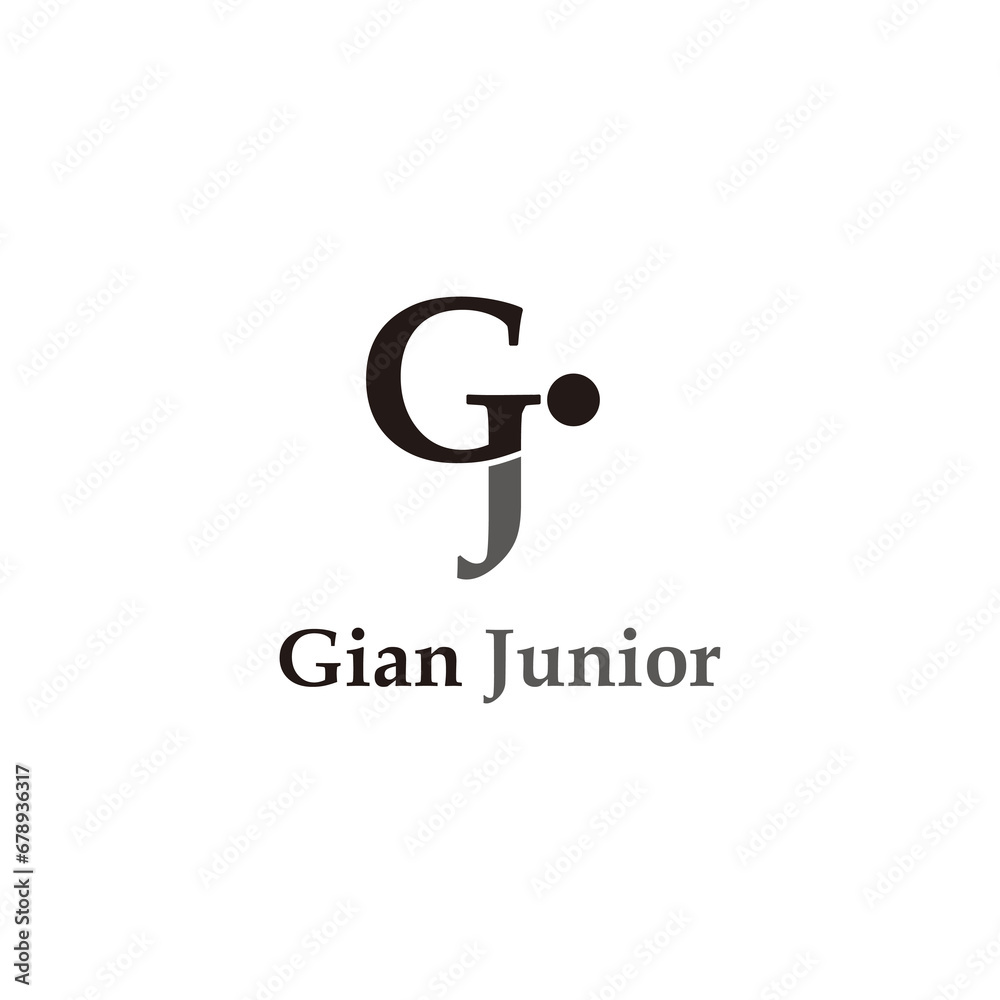 Monogram GI logo design for business company Monogram GI logo design for business company