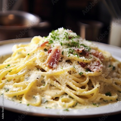 Pasta carbonara