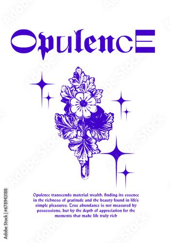 flower streetwear design, graphic artwork, urban clothing, vintage style. Vector illustration