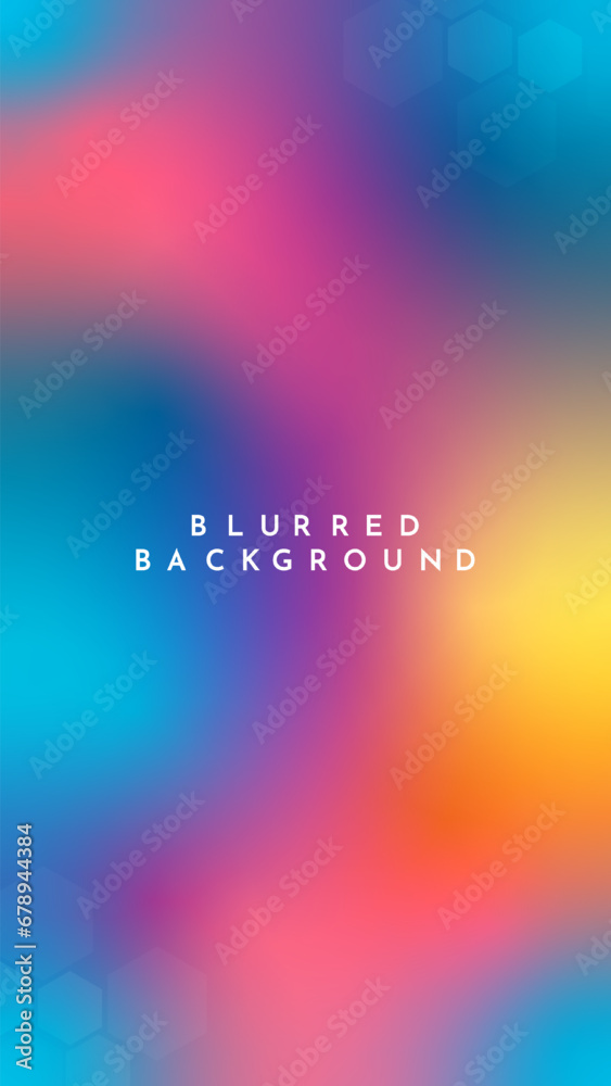 Abstract Background colorful with Blurred Image is a visually appealing design asset for use in advertisements, websites, or social media posts to add a modern touch to the visuals.