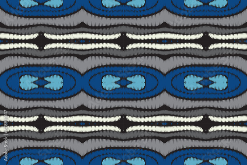American ethnic native pattern.Traditional Navajo,Aztec,Apache,Southwest and Mexican style fabric pattern.Abstract vector motifs pattern.Design for fabric,clothing,blanket,carpet,woven,wrap,decoration