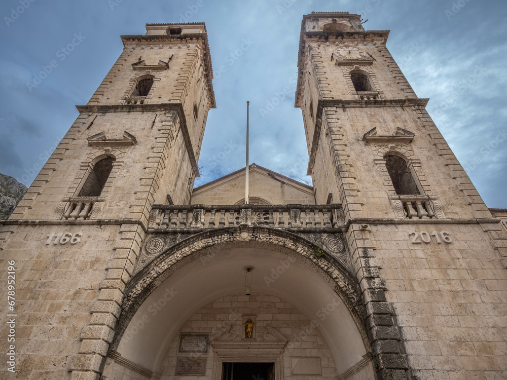 Cathedral of Saint Tryphon (XII c.), Kotor, Bay of Kotor, Montenegro