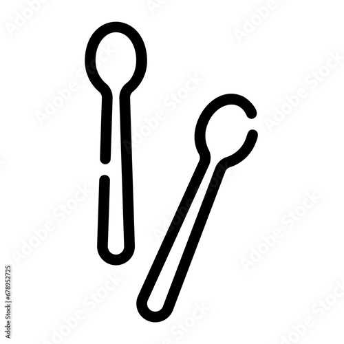 drumstick Line Icon