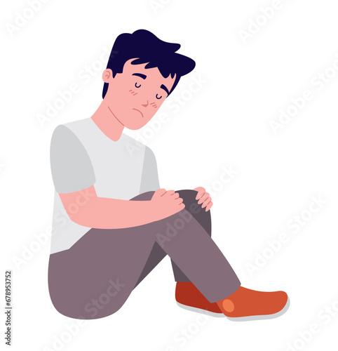 epilepsy sad man