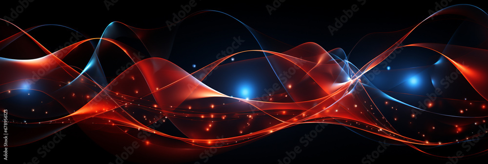 Abstract Shiny moving lines design element_ Abstract Shiny moving lines design element_