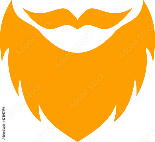 Leprechaun beard illustration