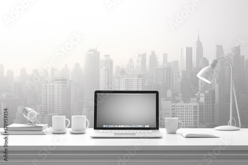 computer desktop, work space