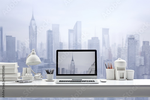 computer desktop, work space