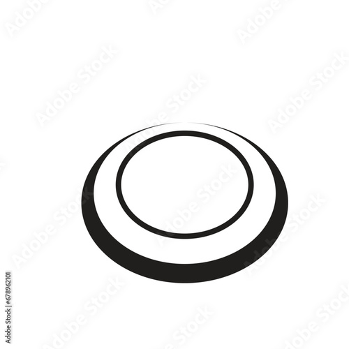 frisbee logo icon