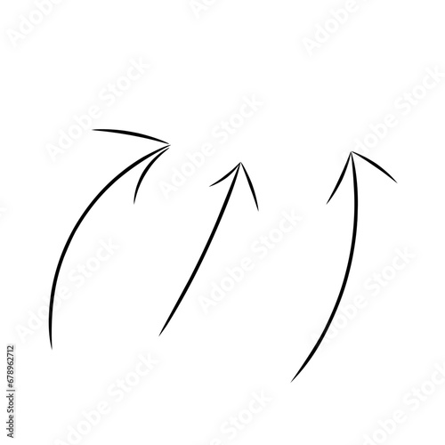 arrow set icon in black on white background