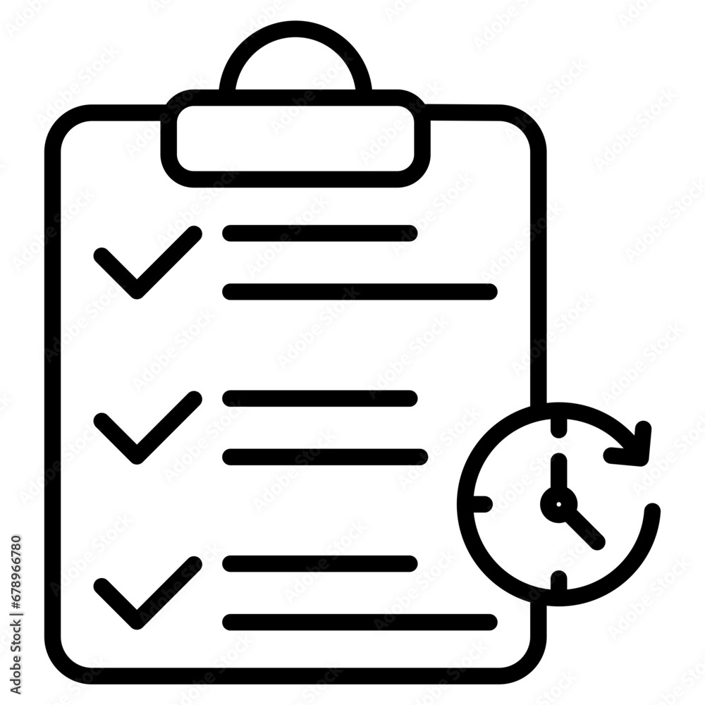 Task Deadline icon Task Deadline icon