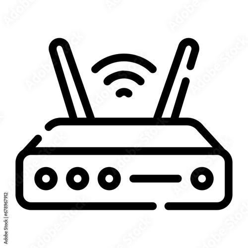 router Line Icon