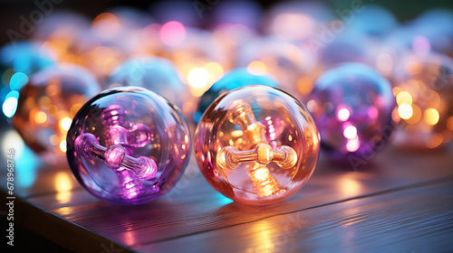 Put up lights around your home to prepare for Christmas and the holidays. 