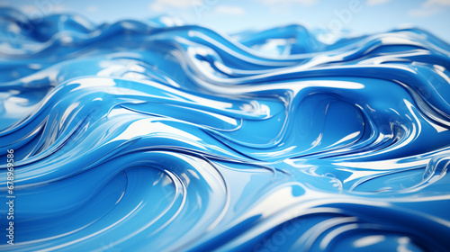 blue water background HD 8K wallpaper Stock Photographic Image