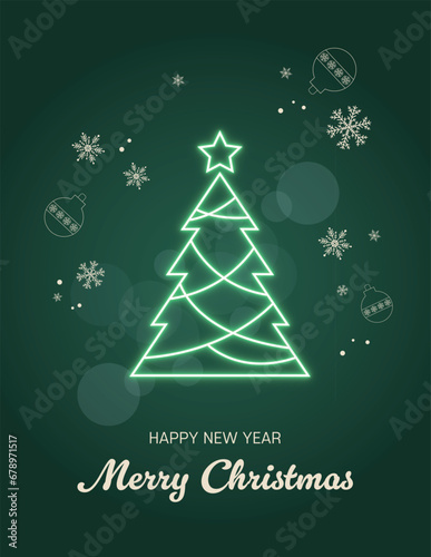 christmas_ 크리스마스 네온사인