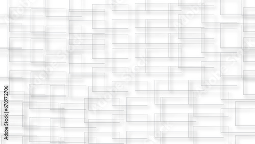 Mondrian line pattern vector. Design overlap square shape black on white background. Design print for illustration  textile  wallpaper  background. 