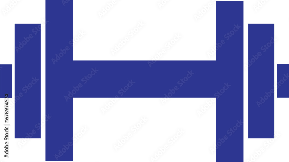 Dumbbell icon in Blue filled flat style. Gym heavy strength training dumbbell pictogram. Weight lifting dumbbell sign. Dumbbell for a sports hall isolated on transparent background. Dumbbell icon in Blue filled flat style. Gym heavy strength training dumbbell pictogram. Weight lifting dumbbell sign. Dumbbell for a sports hall isolated on transparent background.