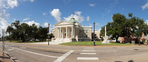 historic parish court house in Lake Charles, Louisiana