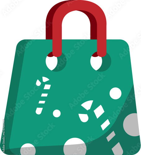 Christmas Shopping Bag Icon