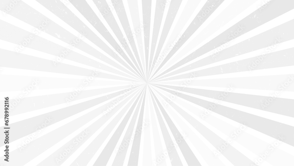 Obraz premium Bright gray and white rays background