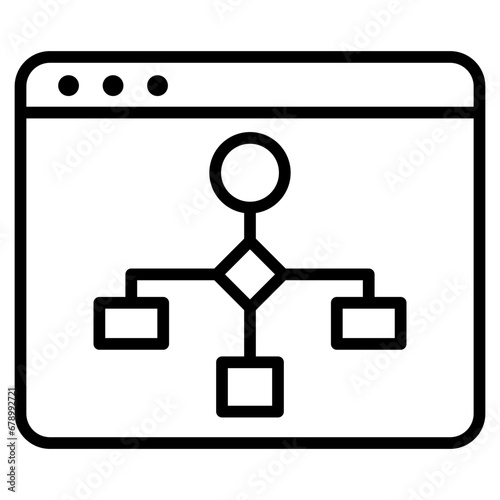 Workflow Visualization icon