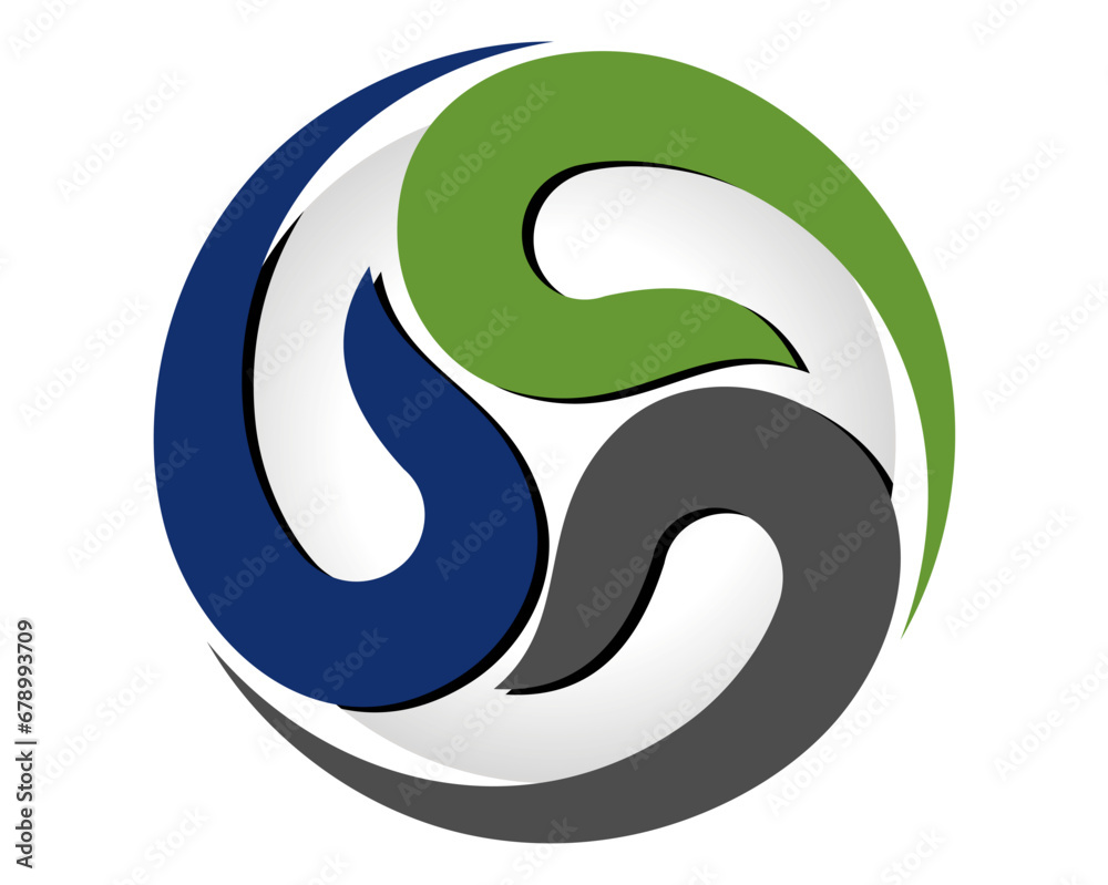abstract logo company design